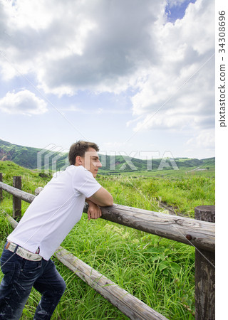 德國人在阿蘇觀光 34308696