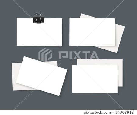 Business card template mock up Business card template mock up 34308918