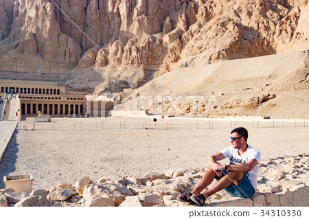 The ancient temple of Hatshepsut in Luxor, Egypt 34310330