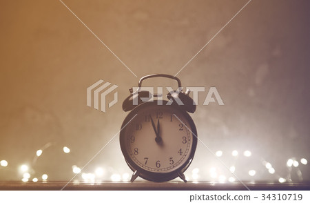 Vintage alarm clock with Fary Lights Vintage alarm clock with Fary Lights 34310719