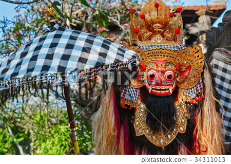 Traditional Balinese Barong 34311013