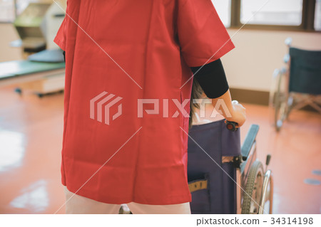 輪椅 復健 康復 34314198