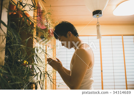 中元節 盂蘭盆節 佛壇 34314689