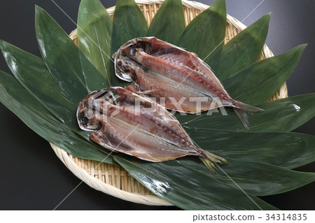 Opening of horse mackerel 34314835