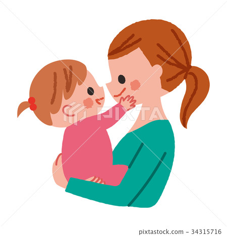 Baby hug girl 34315716