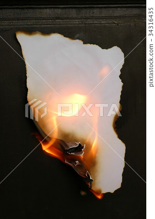 burning paper burning paper 34316435