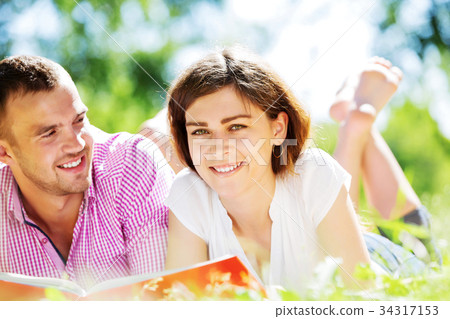 Weekend in park Weekend in park 34317153