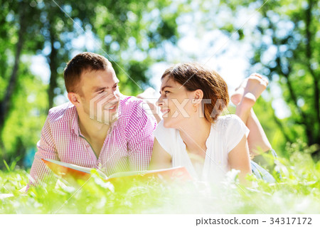 Weekend in park 34317172