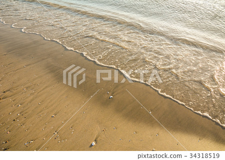 Landscape of tropical sea at sunset Landscape of tropical sea at sunset 34318519