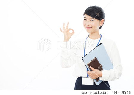 Business woman office casual 34319546