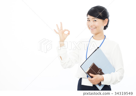 Business woman office casual Business woman office casual 34319549