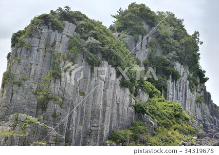 Kashiwajima Columnar Joint Echizen Coast Kashiwajima Columnar Joint Echizen Coast 34319678