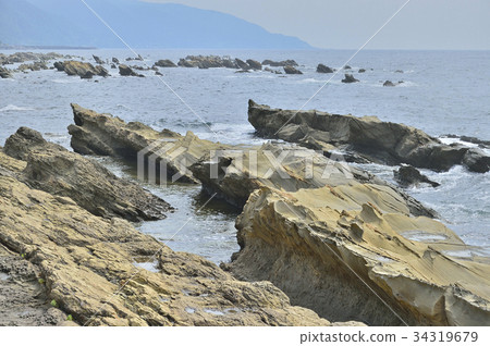 Benkei洗衣店岩石越前海岸 Benkei洗衣店岩石越前海岸 34319679