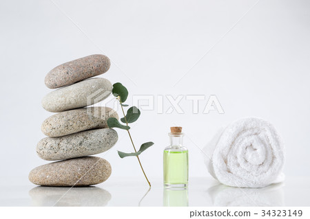spa accessories and  zen stones 34323149