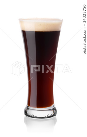 Glass of stout beer 34325750