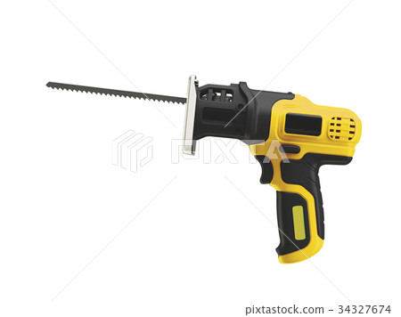 fretsaw isolated 34327674