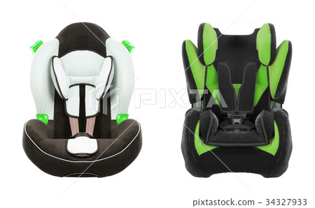 car seat for children isolated car seat for children isolated 34327933