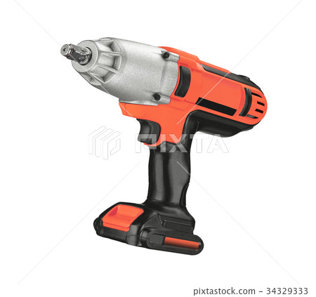 Drill isolated on white Drill isolated on white 34329333