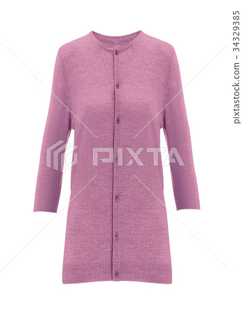 Knitted sweater isolated 34329385