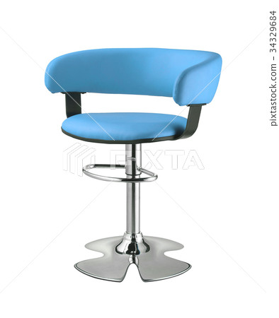 barber chair isolated 34329684