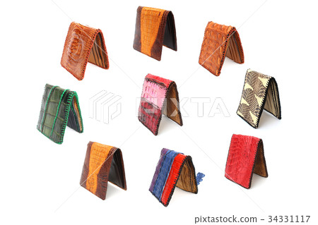 Group Wallet Of Leather Skin Group Wallet Of Leather Skin 34331117