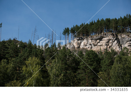 rocky landscape on the river Ai rocky landscape on the river Ai 34331835