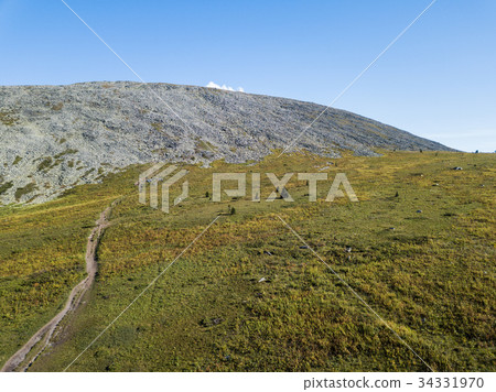 Mountain landscape in the vicinity of Mount Iremel 34331970