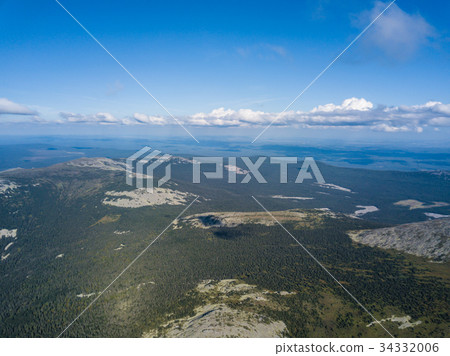 Mountain landscape in the vicinity of Mount Iremel 34332006