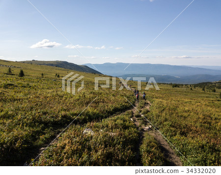 Mountain landscape in the vicinity of Mount Iremel Mountain landscape in the vicinity of Mount Iremel 34332020