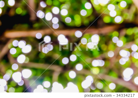 Green bokeh burry background 34334217