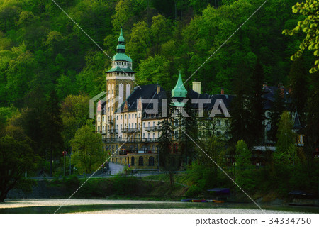 View of Lillafured palace View of Lillafured palace 34334750
