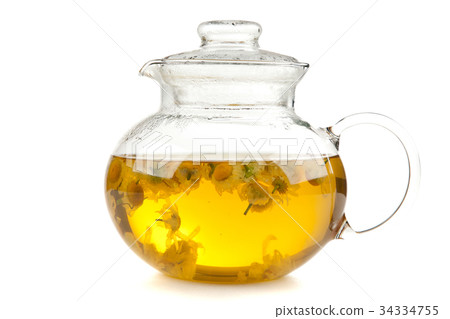 Cup of chamomile tea Cup of chamomile tea 34334755