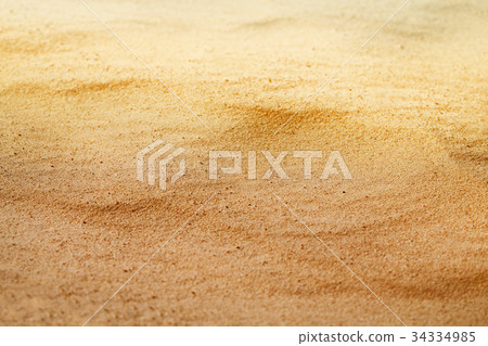Beautiful texture of yellow sand 34334985