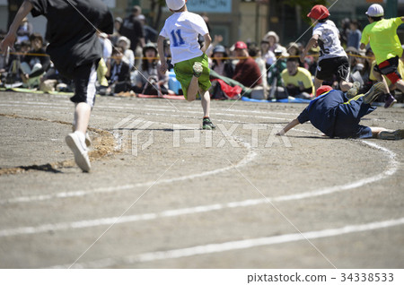 運動賽事形象(傳球比賽+秋季) 運動賽事形象(傳球比賽+秋季) 34338533