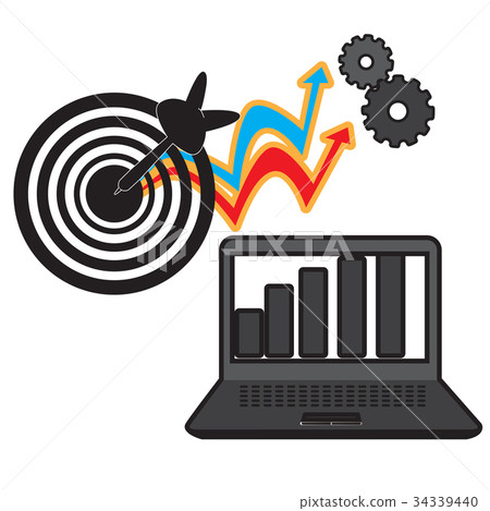 Set of business icons 34339440