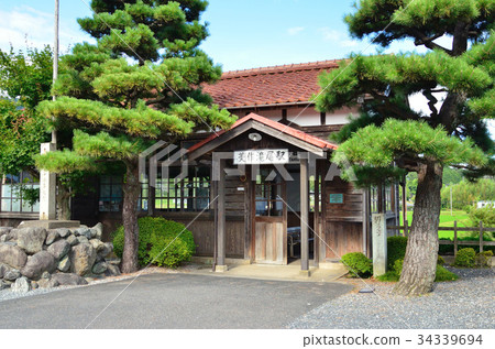 Misaki Takio Station in summer Misaki Takio Station in summer 34339694