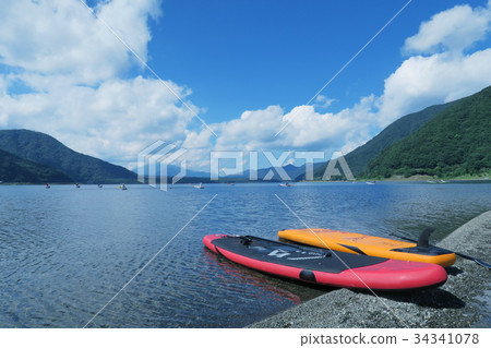 湖和樹液 34341078