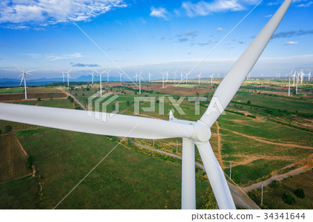 Wind Turbine, Wind Energy Concept. 34341644