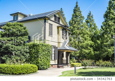 图库照片: 外交官的房子 西式房子 早期国外定居者的故居