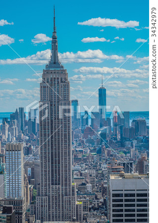 Empire State Building (photographed from the top of the rock) Empire State Building (photographed from the top of the rock) 34342979