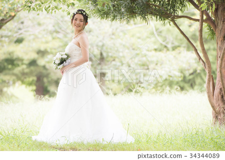 Woman of the wedding dress Woman of the wedding dress 34344089