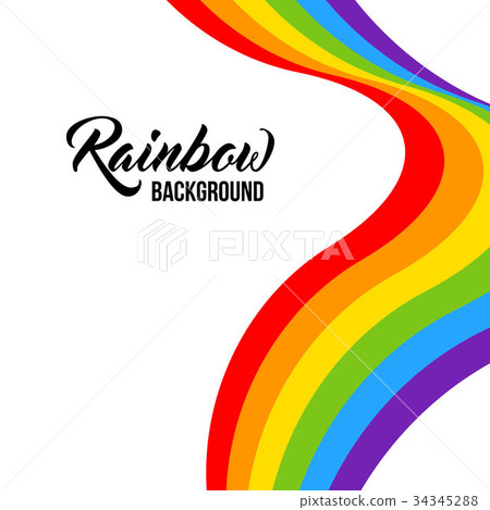 Rainbow background, LGBT colors. 34345288
