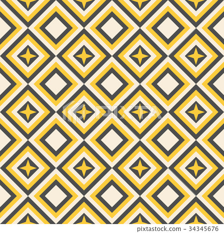 Abstract geometric pattern 34345676