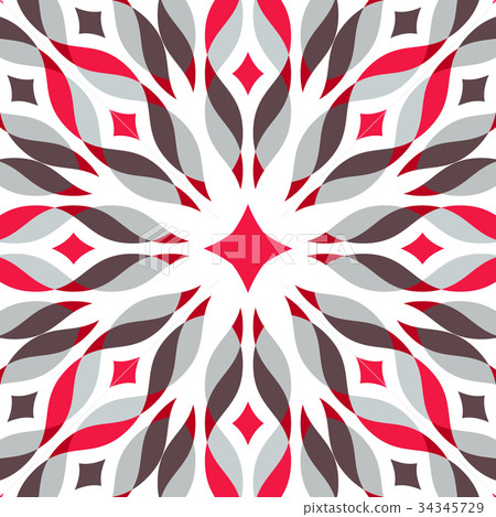 Abstract geometric pattern 34345729