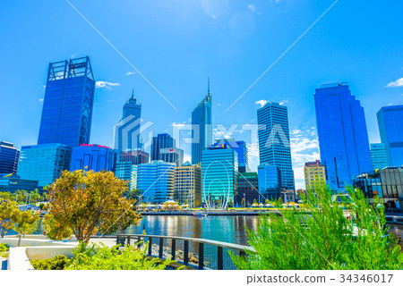 珀斯，澳大利亞都市風景 34346017