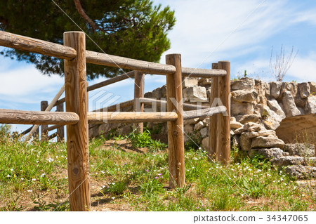 Wooden fence Wooden fence 34347065
