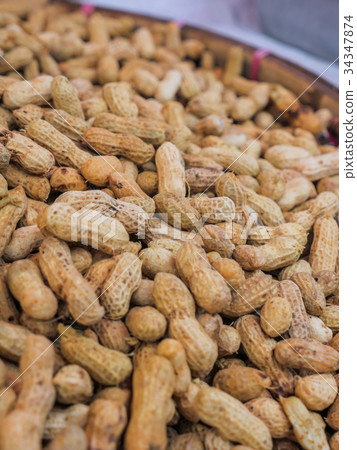 Peanut or groundnut Boiled for appetizer Peanut or groundnut Boiled for appetizer 34347874