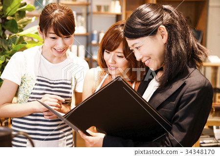 Clerk Salesperson Women Manager Sundries Select shop Photography Cooperation: TENOHA DAIKANYAM 34348170