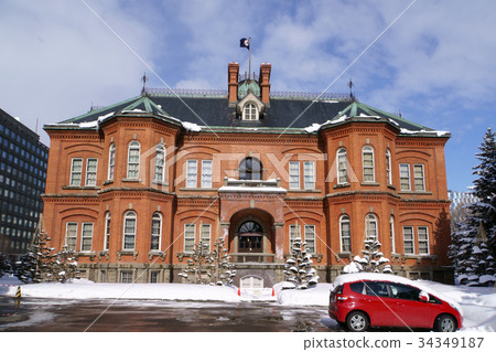 斯諾伊北海道政府前主要政府大樓（紅磚政府大樓）南側 34349187