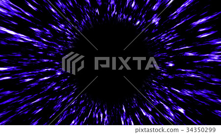 Abstract background with black hole. Digital space 34350299